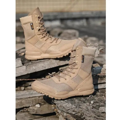 Elite Command Tactical Boots - Lightweight Desert Combat Boots for Men