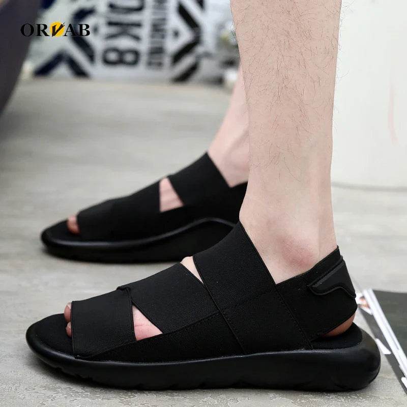 Men's Fashion Hiking Sandals - Lightweight & Soft City Leisure Slippers